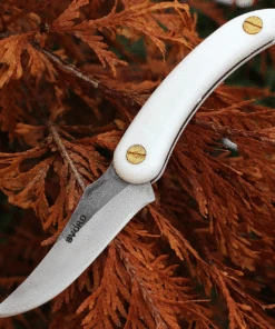 Svord Knives Svord Amerikiwi Skinner - White (3.5" 15N20 Satin) AMKIW