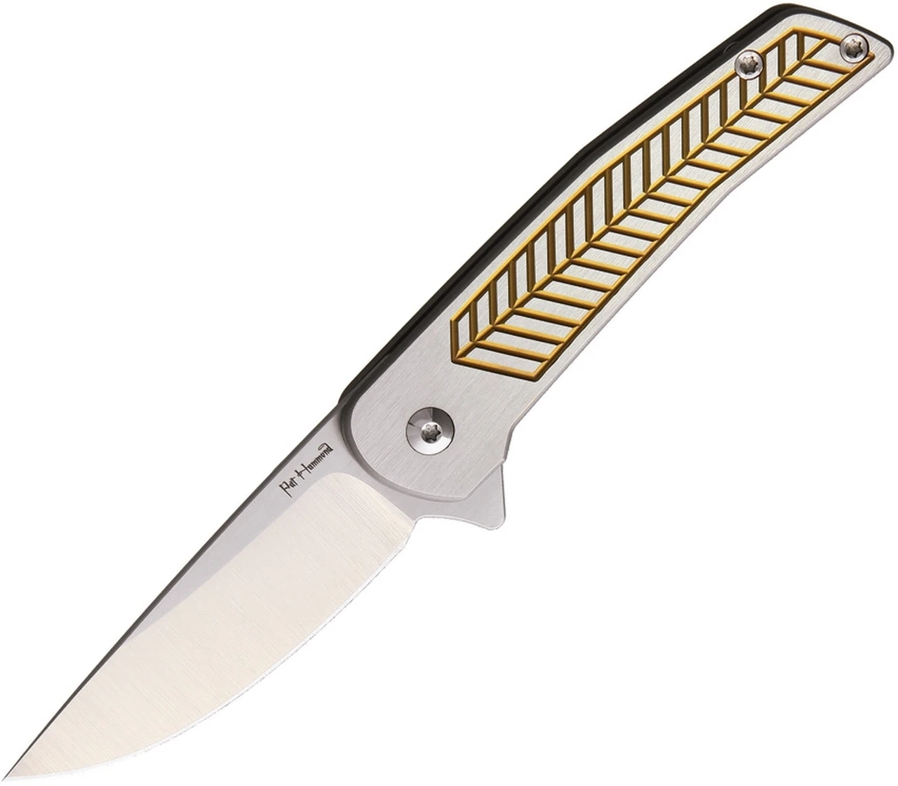 Alliance Designs ALS1GO Scout Framelock Gold, 2.4" RWL34 Plain Blade, Anodized Handle 1 Alliance Designs ALS1GO Scout Framelock Gold, 2.4" RWL34 Plain Blade, Anodized Handle