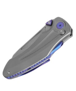 Jake Hoback Knives Jake Hoback Sumo Button Lock - Gray/Purple Ti (3.25" Satin CPM-20CV) 6 Jake Hoback Knives Jake Hoback Sumo Button Lock - Gray/Purple Ti (3.25" Satin CPM-20CV) -Knifeworks Sales Store Screenshot 1 53840.1641831939