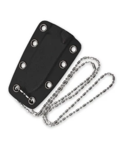 QSP Knife Neckmuk Neck Knife QS125-F, 2.875" D2 Plain Blade, Green Linen Micarta Handle -Knifeworks Sales Store Screenshot 2021 01 15 QS125 F QSP KNIFE 2 34051.1610729629