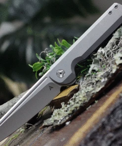 Arcform Slimfoot Folding - Titanium (3.5" M390 SW Sheepsfoot) ARC-095