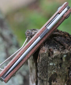 GiantMouse Ace Sonoma V2 - Natural Micarta (3.4" Elmax Stonewash) -Knifeworks Sales Store Sonoma V2 Nat Micarta.1 61240.1639672198