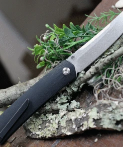 Kansept Knives Kansept Hazakura T1019C1, 3.54" 154CM Satin Plain Blade, Black G-10 Handle -Knifeworks Sales Store T1019C1.1 19580.1621449396