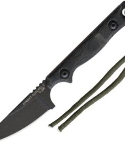 TOPS Knives SSS-02 Street Scalpel 2.0, 3.13" 1095 Cabon Steel, Micarta Handle