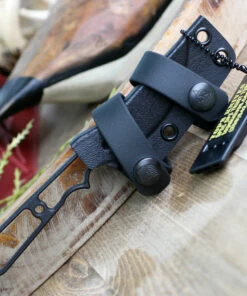 TOPS Street Spike STS-01, 2.75" 1095 Black Coating Plain Blade Skeletonized, Black Kydex Sheath 7 TOPS Street Spike STS-01, 2.75" 1095 Black Coating Plain Blade Skeletonized, Black Kydex Sheath -Knifeworks Sales Store TPSTS01.5 94652.1581969994