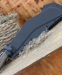 TOPS Knives The Bestia TBST-01, 13" 1095 Tactical Stone Kukuri - Like Chopper, Tan & Green Canvas Micarta Handle, 2020 Shot Show -Knifeworks Sales Store TPTBST01.3 64506.1615574056