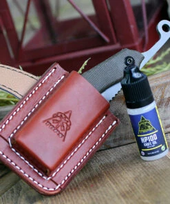 TOPS Tac Raze 2 Folder TPTRAZ02 , 3.13" 1095 RC 56-58 Black River Wash Plain Blade, Green Canvas Micarta Handle -Knifeworks Sales Store TPTRAZ02 20675.1585062655