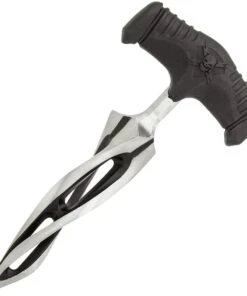 United Cutlery M48 Cyclone Push Dagger - Blk TPR (5.8" 2Cr13 Twist) UC3427
