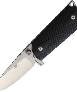 Ultimate Equipment M1911 Compact Hammerhead UECTGB, 4.2" 440C Stainless Satin Plain Blade, Black Checkered G-10 Handle