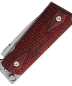 Ultimate Equipment M1911 Hammerhead BB UESLR, 3.5" 440C Stainless Steel Satin Blade, Brown Checkered Rosewood Handle -Knifeworks Sales Store UESLR 2 42858.1619209712
