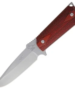 Ultimate Equipment M1911 Fixed Blade UEXLR, 5.75" 440C Stainless Steel Satin Blade, Rosewood G-10 Checkered Handle