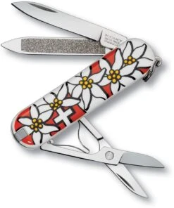 Victorinox Swiss Army Classic SD Edelweiss, Red