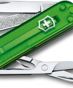 Victorinox Swiss Army Classic SD Transparent Green Tea - 0.6223.T41G
