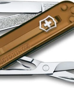Victorinox Swiss Army Classic SD Transparent Chocolate Fudge - 0.6223.T55G
