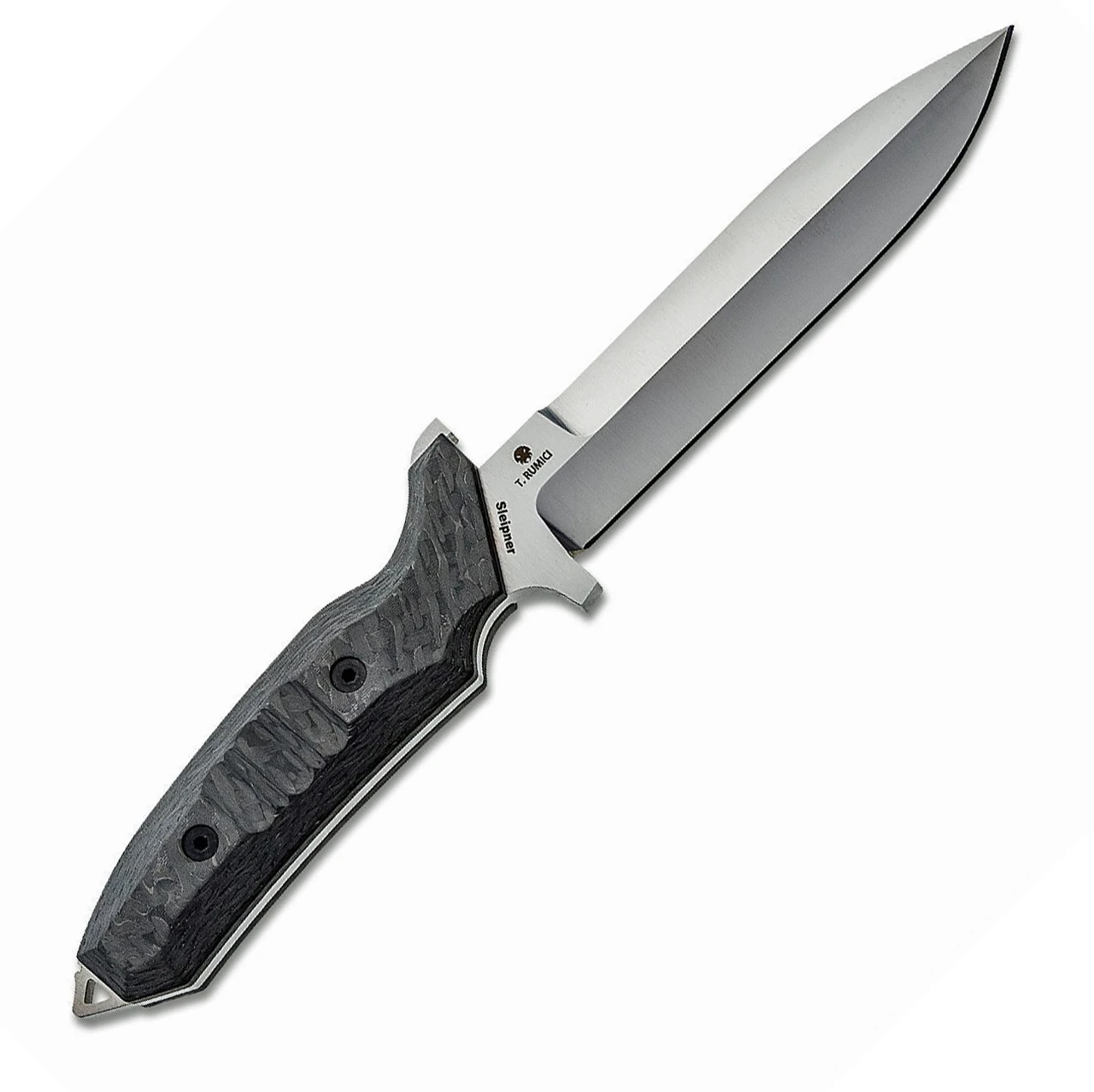 Viper Knives Fearless Fixed Blade 4016FC, 6.0" Sleipner Satin Single Edge Dagger, Carbon Fiber Handles, Kydex Sheath 2 Viper Knives Fearless Fixed Blade 4016FC, 6.0" Sleipner Satin Single Edge Dagger, Carbon Fiber Handles, Kydex Sheath - Image 2