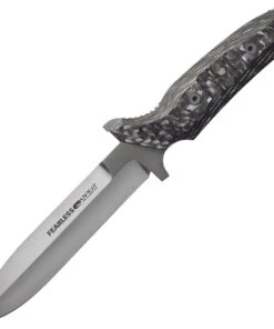 Viper Knives Fearless Fixed Blade 4016FC, 6.0" Sleipner Satin Single Edge Dagger, Carbon Fiber Handles, Kydex Sheath