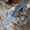 We Knife Co. WE Knife Snick - Ti / Marble CF (3.5" CPM 20CV Gray SW) WE19022F-2