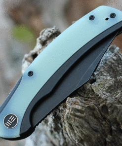 We Knife Co. WE Knife Snick - Blk Ti / Natural G10 (3.5" CPM 20CV Blk SW) WE19022F-4 -Knifeworks Sales Store WE19022F4.3 73251.1638251013