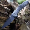 WE Knife Co. Saakshi - Marble CF / Blue Ti (3.3" CPM-20CV Black SW) 20020C-2