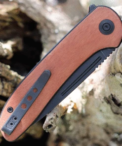 WE Knife Co. Saakshi - Cuibourtia Wood / Black Ti (3.3" CPM-20CV Black SW) 20020C-3 -Knifeworks Sales Store WE20020C 3.2 10671.1629736146