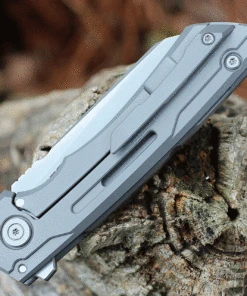 We Knife Co. WE Knife Mini Buster - Gray Ti (3.5" CPM-20CV Bead Blast) 2003A -Knifeworks Sales Store WE2003A.2 25516.1633450173