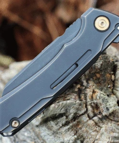 We Knife Co. WE Knife Mini Buster - Antique Bronze Ti (3.5" CPM-20CV Blk SW) 2003B -Knifeworks Sales Store WE2003B.3 35000.1633444414