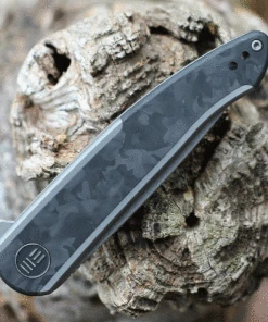 We Knife Co. WE Knife Smooth Sentinel - Ti/Marble CF (3" CPM 20CV SW) WE20043-1 -Knifeworks Sales Store WE200431.2 21681.1635528089