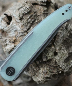 We Knife Co. WE Knife Smooth Sentinel - Ti/Natural G-10 (3" CPM 20CV SW) WE20043-2 -Knifeworks Sales Store WE200432.2 41173.1635528836