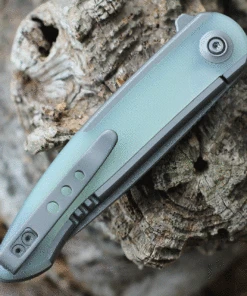 We Knife Co. WE Knife Smooth Sentinel - Ti/Natural G-10 (3" CPM 20CV SW) WE20043-2 -Knifeworks Sales Store WE200432.3 07578.1635528836