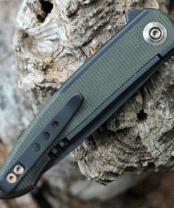 We Knife Co. WE Knife Smooth Sentinel - Blk Ti/Green Micarta (3" CPM 20CV Blk) WE20043-4 7 We Knife Co. WE Knife Smooth Sentinel - Blk Ti/Green Micarta (3" CPM 20CV Blk) WE20043-4 -Knifeworks Sales Store WE200434.2 76488.1635529652