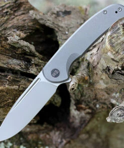 We Knife Co. WE Knife Beacon - Gray Ti (3.5" CPM 20CV BB) WE20061B-1