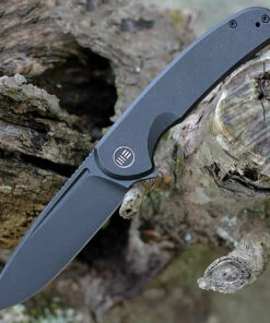 We Knife Co. WE Knife Beacon - Black Ti (3.5" CPM 20CV Blk SW) WE20061B-3