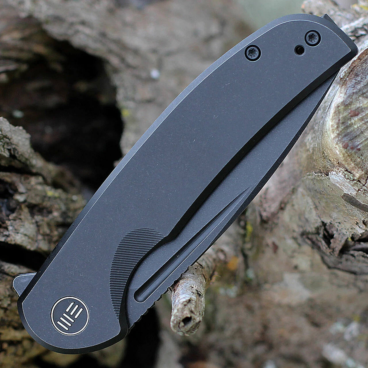 We Knife Co. WE Knife Beacon - Black Ti (3.5" CPM 20CV Blk SW) WE20061B-3 3 We Knife Co. WE Knife Beacon - Black Ti (3.5" CPM 20CV Blk SW) WE20061B-3 - Image 3