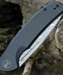 We Knife Co. WE Knife Beacon - Black Ti (3.5" Hakkapella Damasteel) WE20061B-DS1 -Knifeworks Sales Store WE20061BDS1.3 70938.1641487980