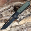We Knife Co. WE Knife Arsenal - Blk Ti / OD Green G10 (3.5" CPM 20CV Blk SW) WE20073-2