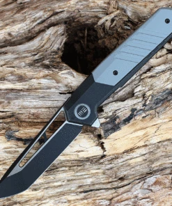 We Knife Co. WE Knife Arsenal - Blk Ti /Gray G10 (3.5" CPM 20CV Two Tone) WE20073-4