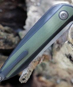 WE Knife Co. Black Void Opus - Black Ti / Green CF (2.84" CPM-20CV SW) 2010V-2 -Knifeworks Sales Store WE2010V 2.2 67963.1629821883