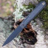 WE Knife Co. Peer, 2015D, 3.5" CPM 20CV Black Stonewashed Blade, Titanium Handle with Shredded Carbon Fiber Overlay