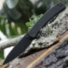 WE Knife Co. Upshot 2102B, 3.47" CPM-20CV Black Stonewashed Blade, Black Titanium Handle - Limited Edition