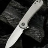 We Knife Co. WE Knife Elementum Frame Lock - Gray Ti (3" CPM 20CV Satin) WE18062X-1