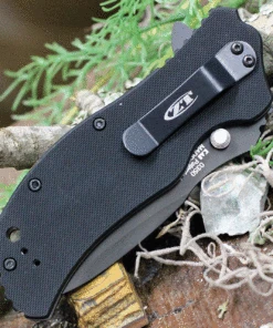 Zero Tolerance 0350C Assisted Open Folding Knife, 3.25" CPM-S30V Tungsten DLC Coated Blade, Cherry and Black G-10 Handle -Knifeworks Sales Store ZT0350C.2 42802.1620831251