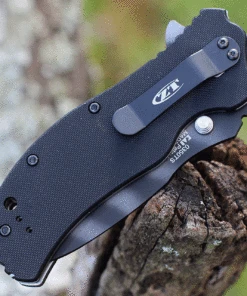 Zero Tolerance 0350TSC - Cherry G10 (3.3" CPM-S30V Stripe) Assisted Open -Knifeworks Sales Store ZT0350TSC.3 77359.1637005802