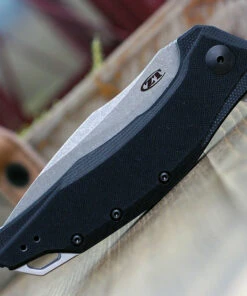 Zero Tolerance 0357 Assited Open, 3.25" CPM 20CV Working Finish Plain Blade, Black G-10 Handle -Knifeworks Sales Store ZT0357.3 52661.1592862990