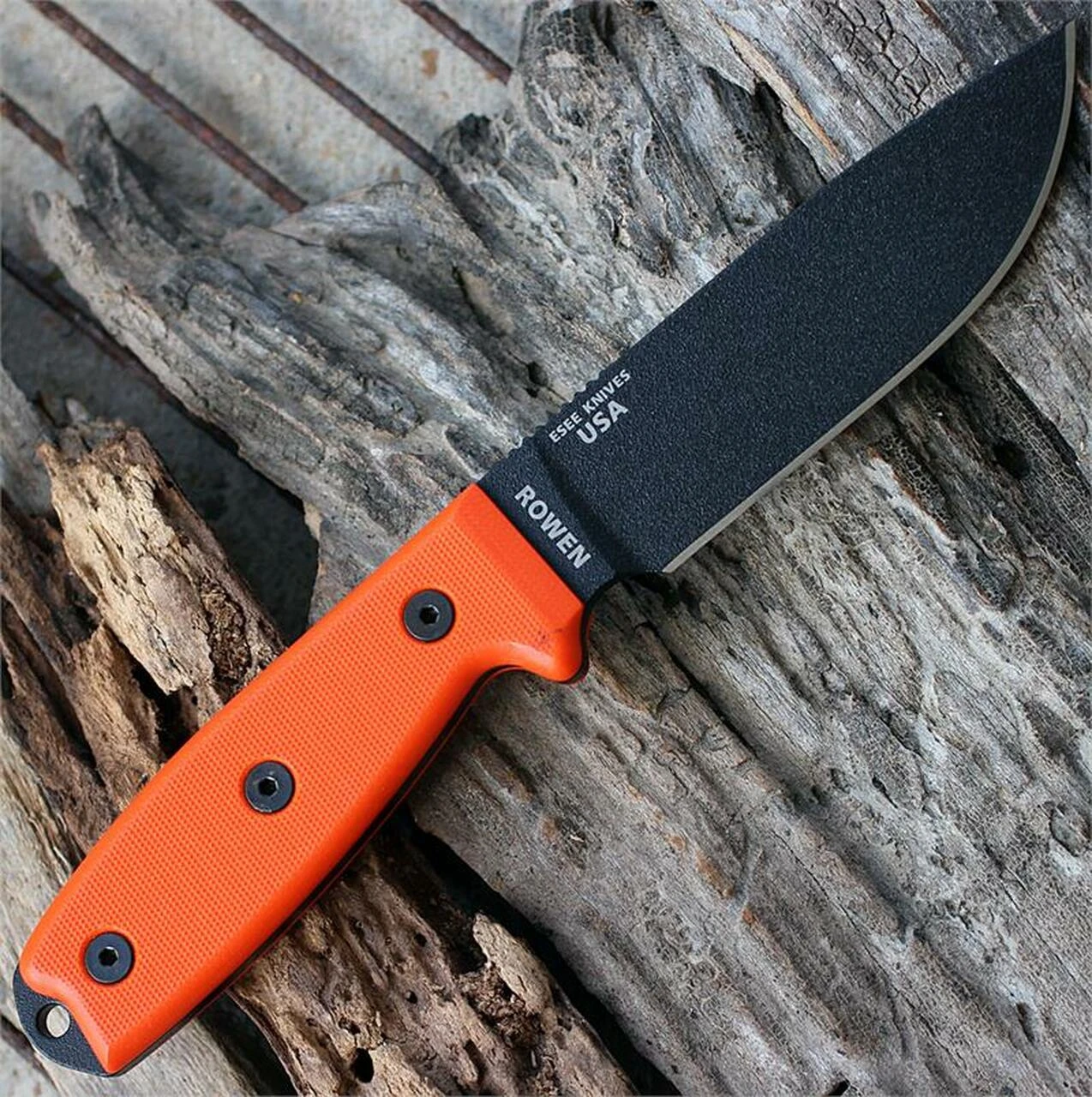 ESEE Knives ESEE Advanced Survival Kit, Orange Cordura Bag, Map Case, w/ ESEE 4P Black Blade, Orange G10 Handle 3 ESEE Knives ESEE Advanced Survival Kit, Orange Cordura Bag, Map Case, w/ ESEE 4P Black Blade, Orange G10 Handle - Image 3