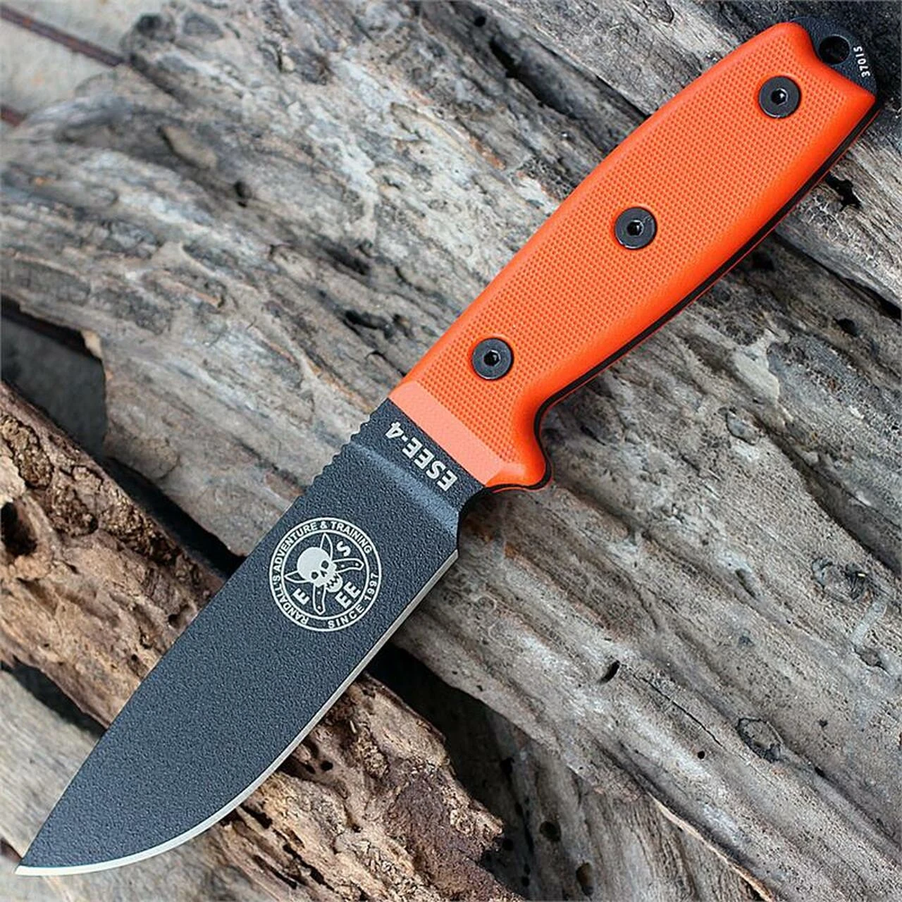 ESEE Knives ESEE Advanced Survival Kit, Orange Cordura Bag, Map Case, w/ ESEE 4P Black Blade, Orange G10 Handle 2 ESEE Knives ESEE Advanced Survival Kit, Orange Cordura Bag, Map Case, w/ ESEE 4P Black Blade, Orange G10 Handle - Image 2