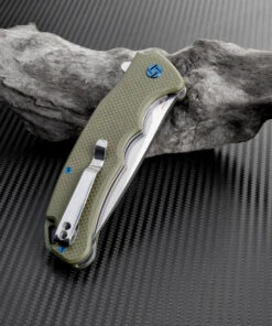 Artisan Cutlery Artisan Tradition ATZ1702PGN, 3.94" D2 Plain Blade, OD Green G-10 Handle -Knifeworks Sales Store atz1702pgn 2 69470.1566586020