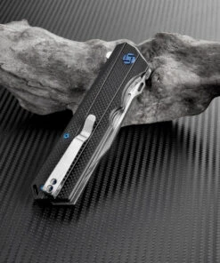 Artisan Cutlery Artisan Littoral ATZ1703PBK , 3.54 in. D2 Plain Blade, Black G10 Handle -Knifeworks Sales Store atz1703pbk 2 92220.1566586073