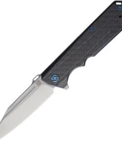 Artisan Cutlery Artisan Littoral ATZ1703PCF, 3.54 in. S35VN Plain Blade, Carbon Fiber Handle
