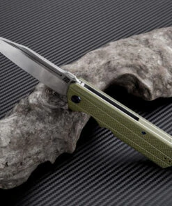 Artisan Cutlery Artisan Littoral ATZ1703PGN , 3.54 in. D2 Plain Blade, Green G10 Handle -Knifeworks Sales Store atz1703pgn 1 63204.1566586045