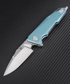 Artisan Cutlery Artisan Predator ATZ1706GGN, 3.74" S35VN, Green TC4 Titanium Handle